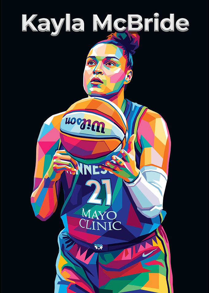 Kayla McBride Pop Art Portrait