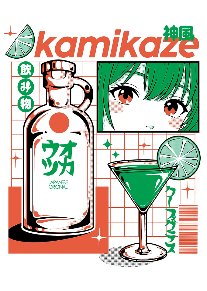 Kamikaze Cocktail Anime