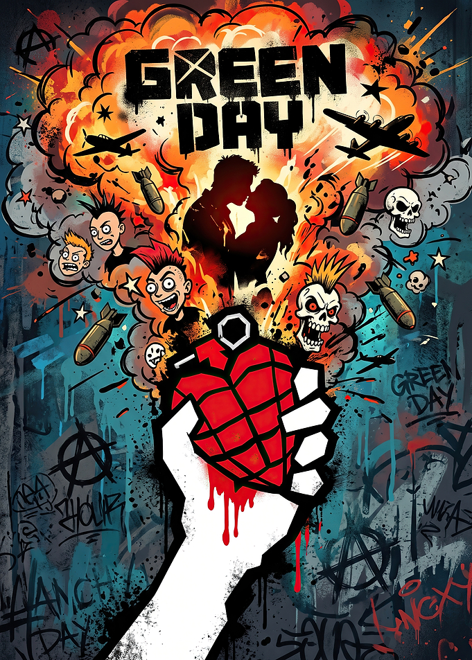 Green Day 21st Century Breakdown Poster