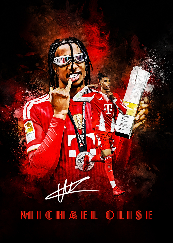 Michael Olise Poster