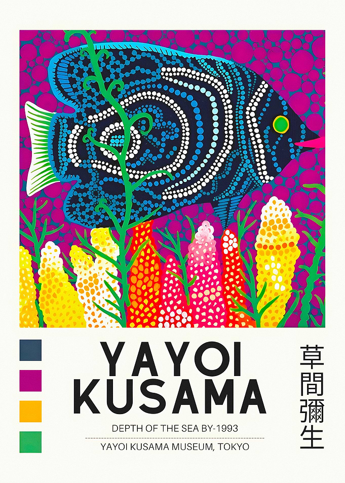Yayoi Kusama Depth of the Sea