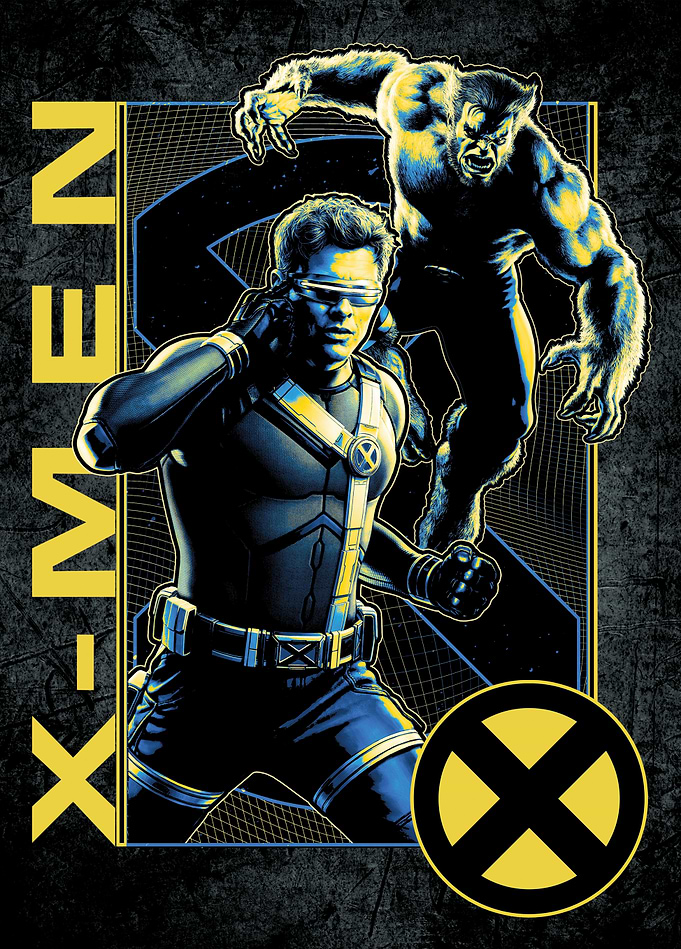 Cyclops & Beast - X-Men