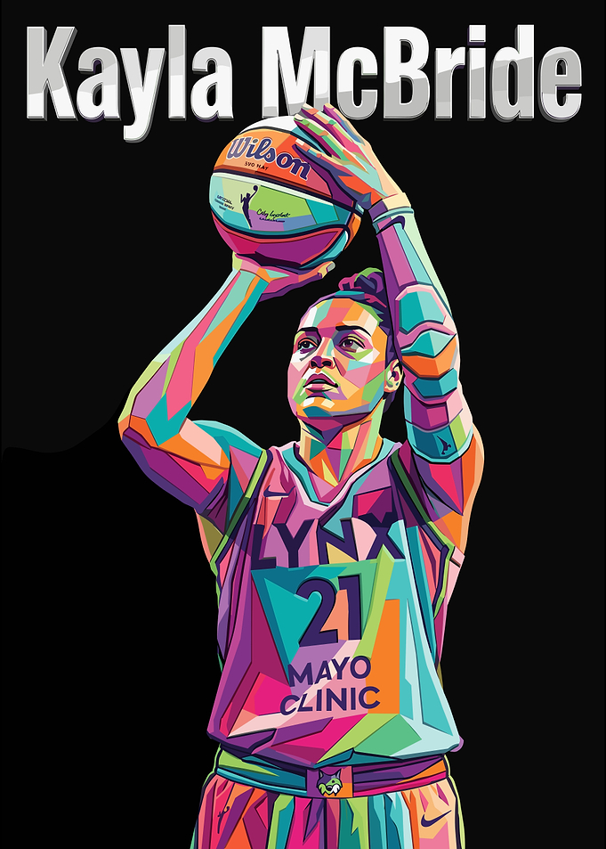 Kayla McBride Pop Art Portrait
