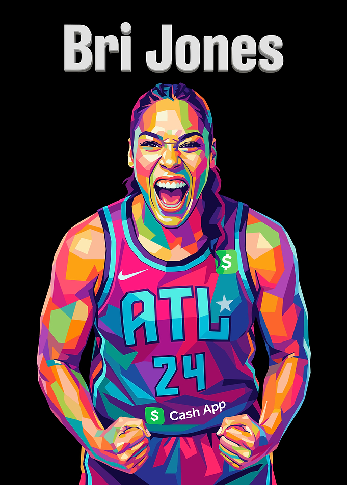 Bri Jones Pop Art Portrait