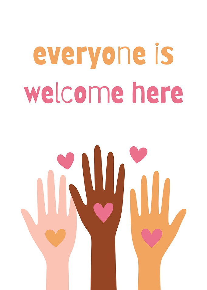 Everyone Is Welcome Here Poster