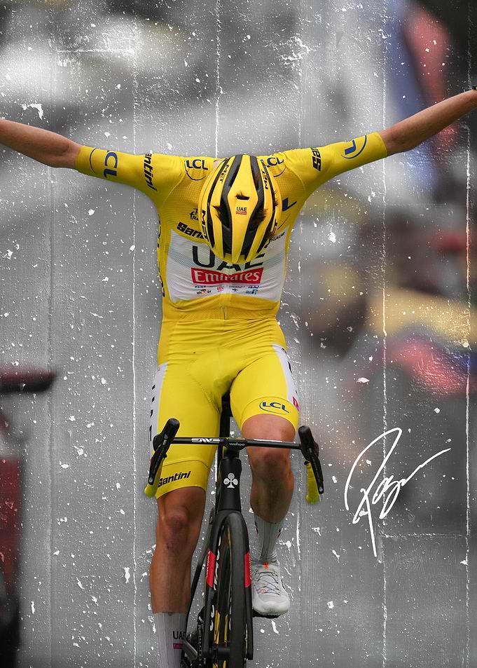 Tadej Pogačar Tour de France Victory
