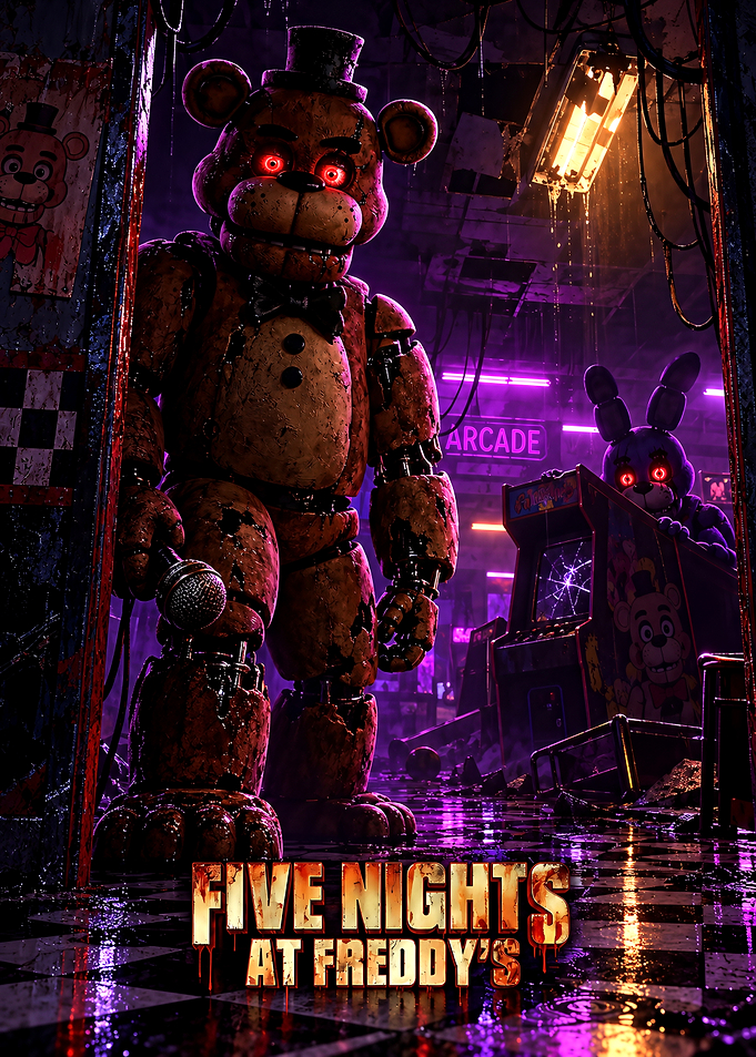 Five Nights at Freddy's Arcade Poster