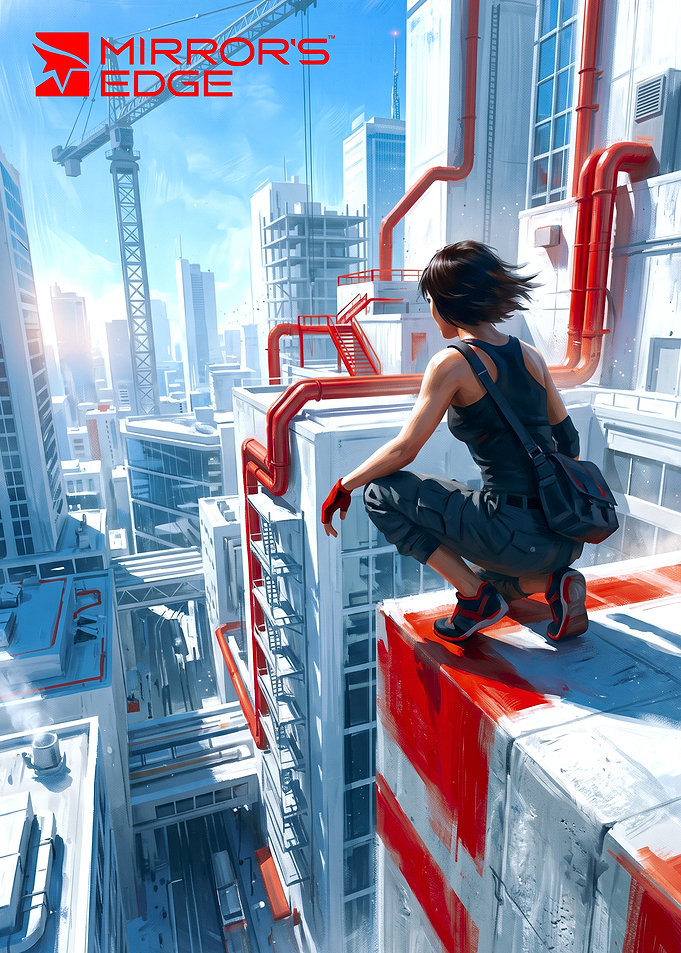 Mirror's Edge Faith Rooftop View