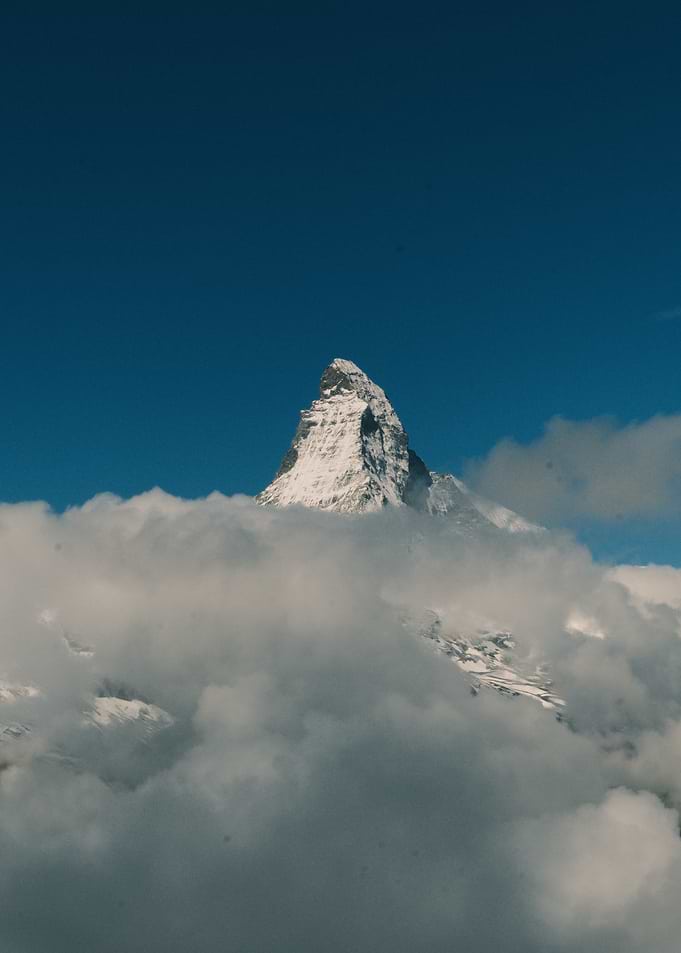 Matterhorn Above the Clouds – Zermatt, Switzerland | Swiss Alps Photography