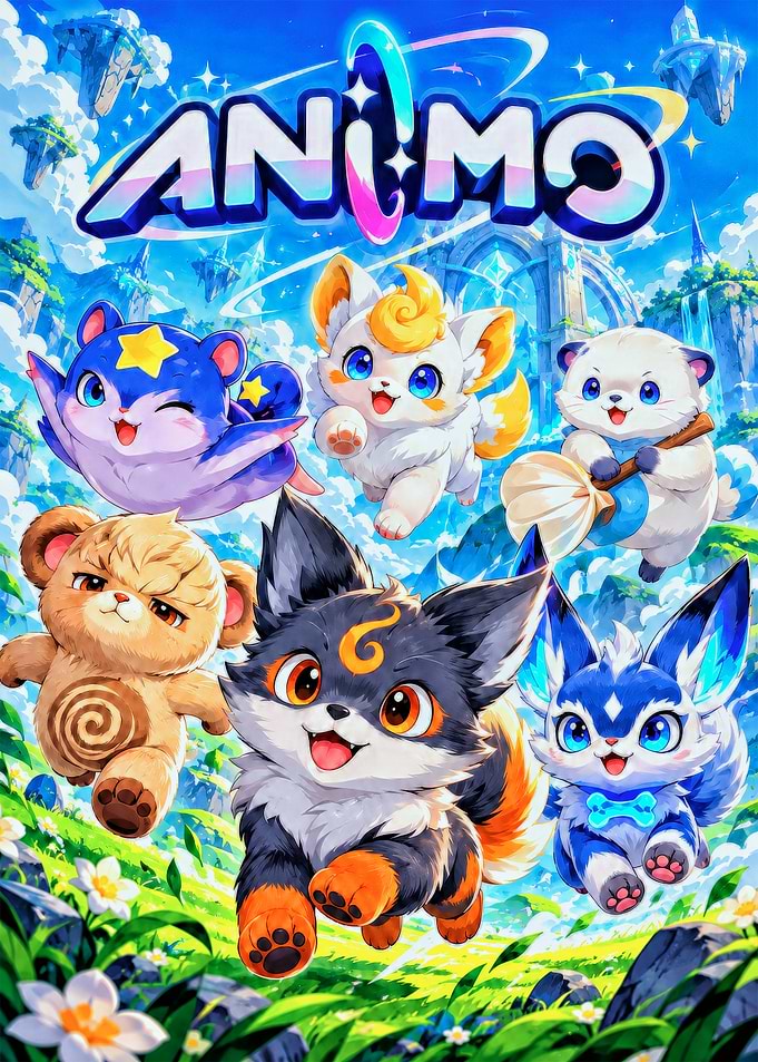 Animo Fantasy Creature Adventure Poster