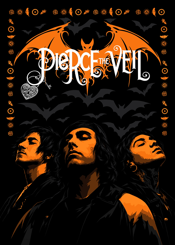 Pierce the Veil Band Poster