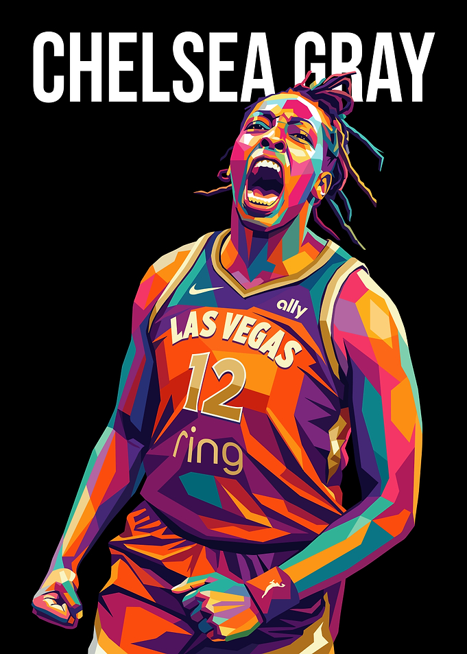 Chelsea Gray Pop Art Portrait