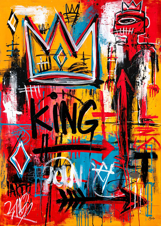 King of Signals - Neo-Expressionist Graffiti