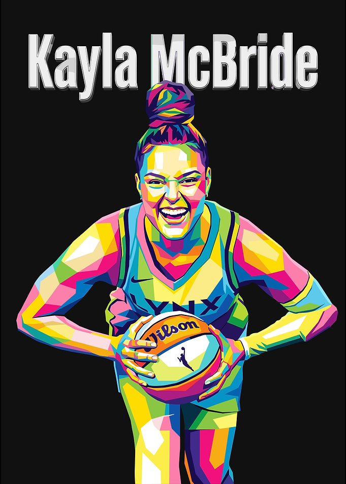 Kayla McBride Pop Art Portrait
