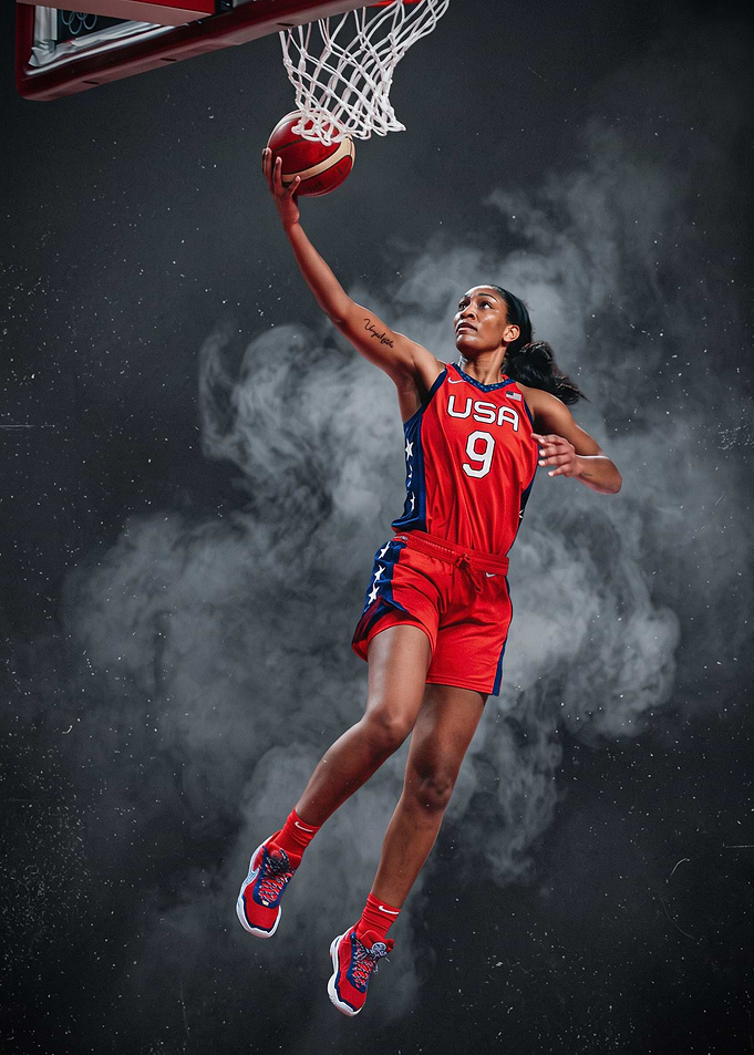 A'ja Wilson USA Basketball Dunk