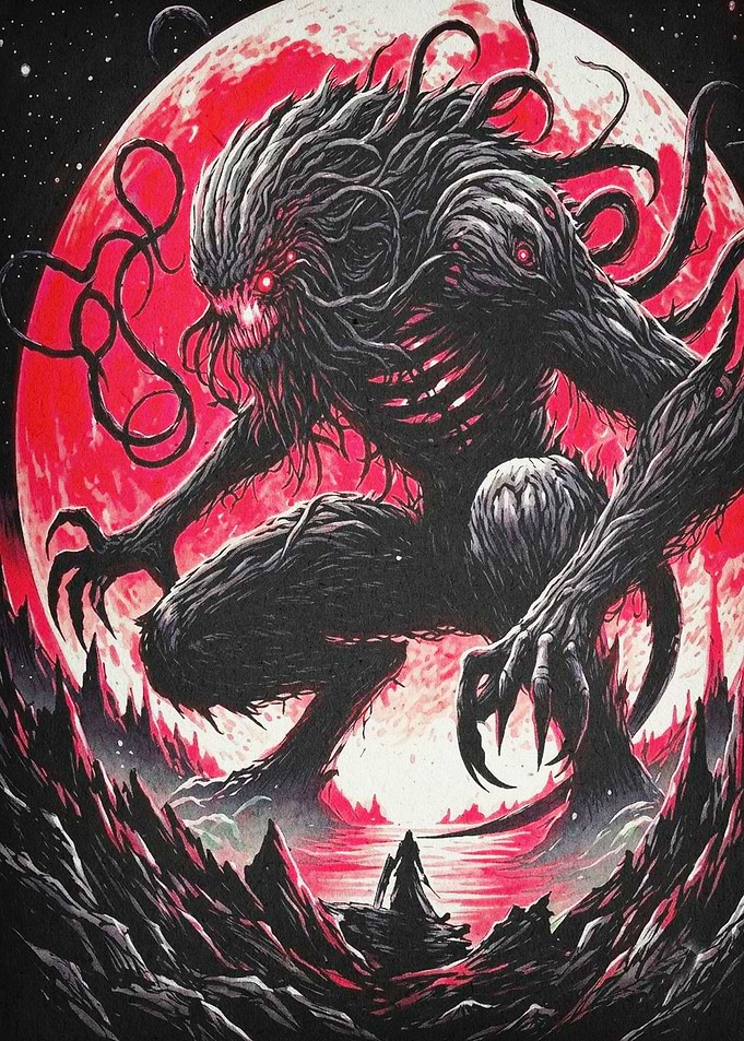 Cosmic Horror Monster Dark Fantasy