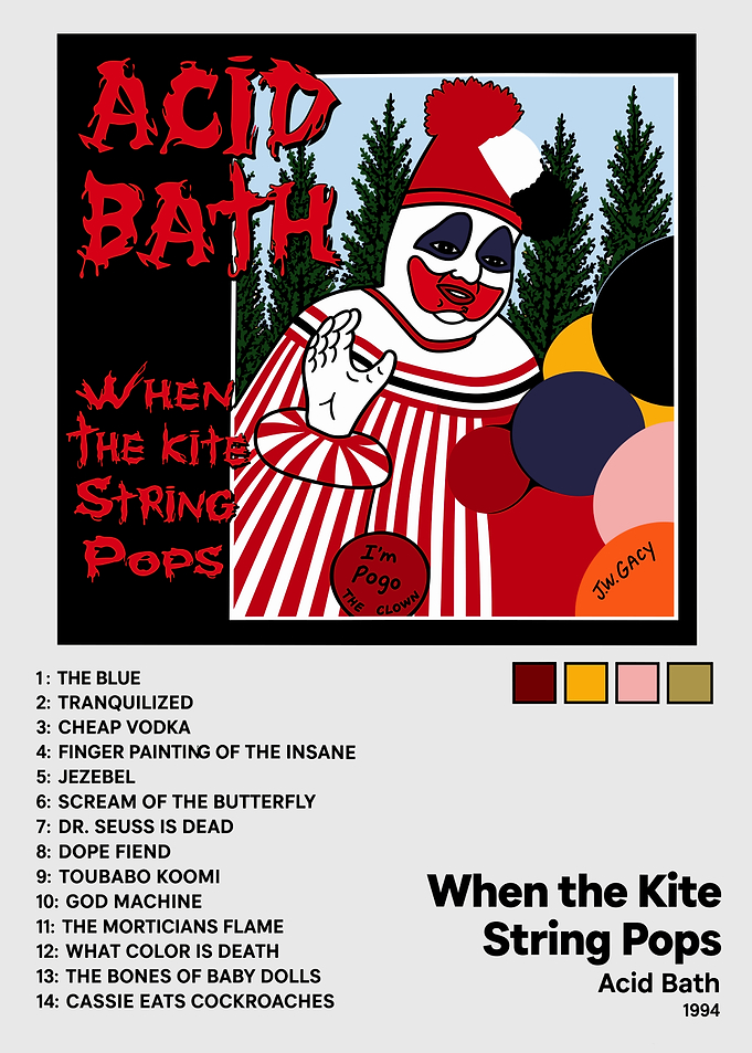 Acid Bath Album Art Poster
