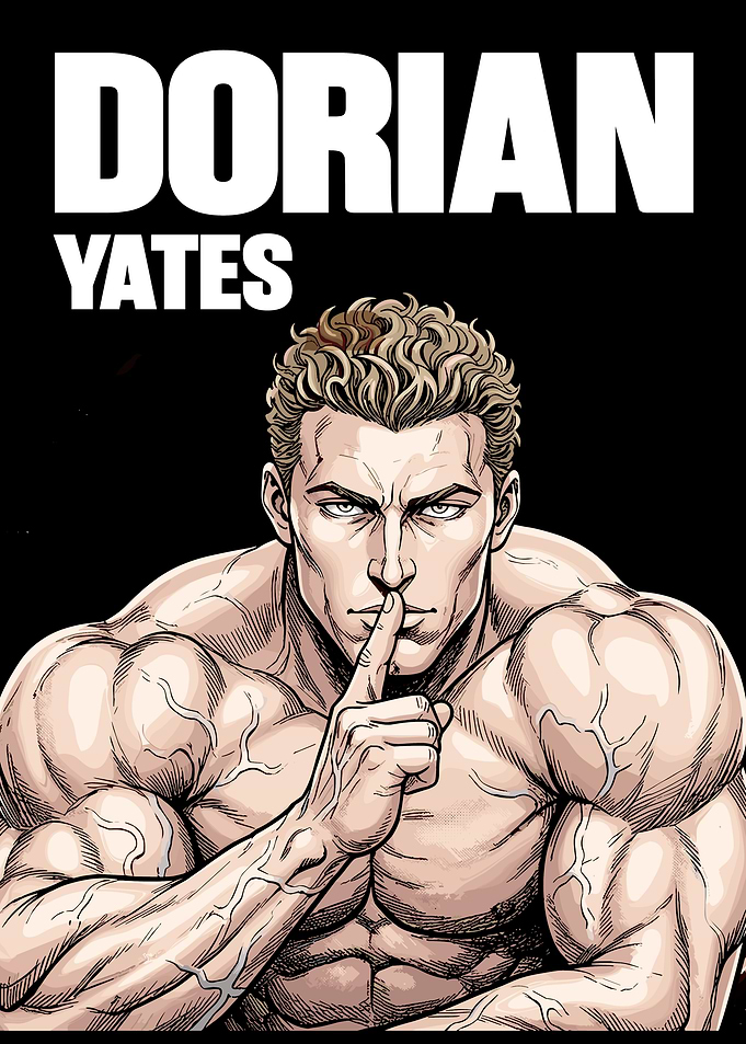 Dorian Yates Bodybuilder Illustration