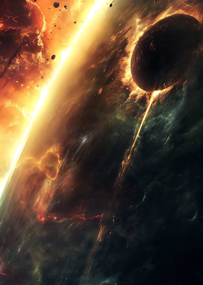 Cosmic Collision of Planets