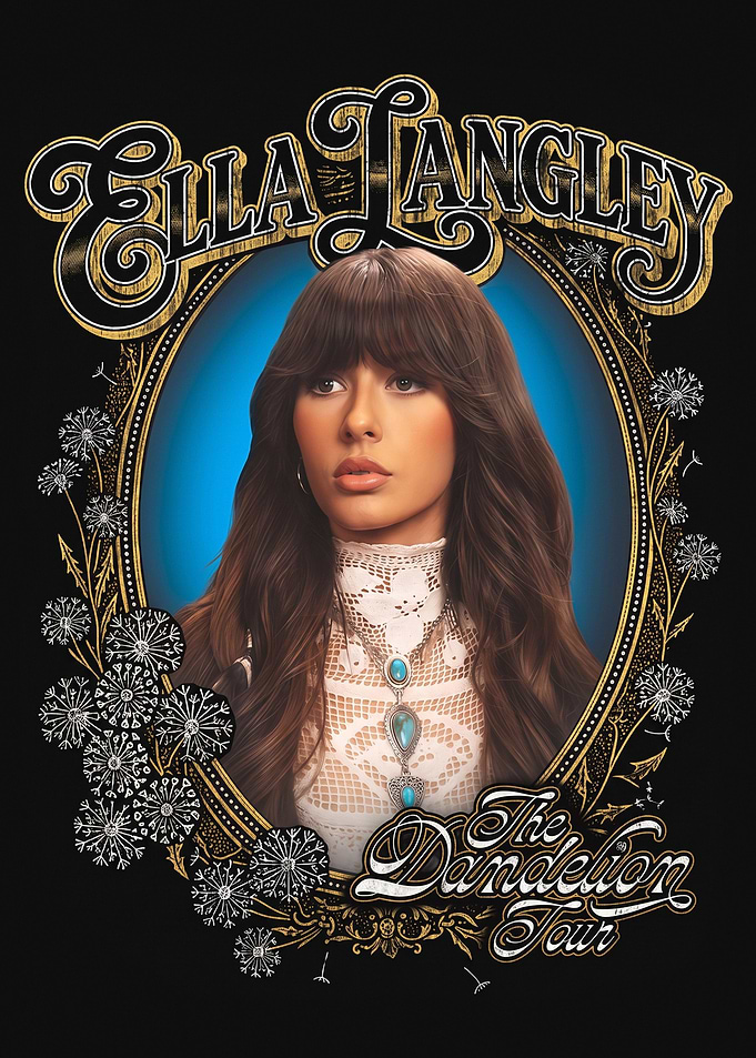 Ella Langley The Dandelion Tour Poster