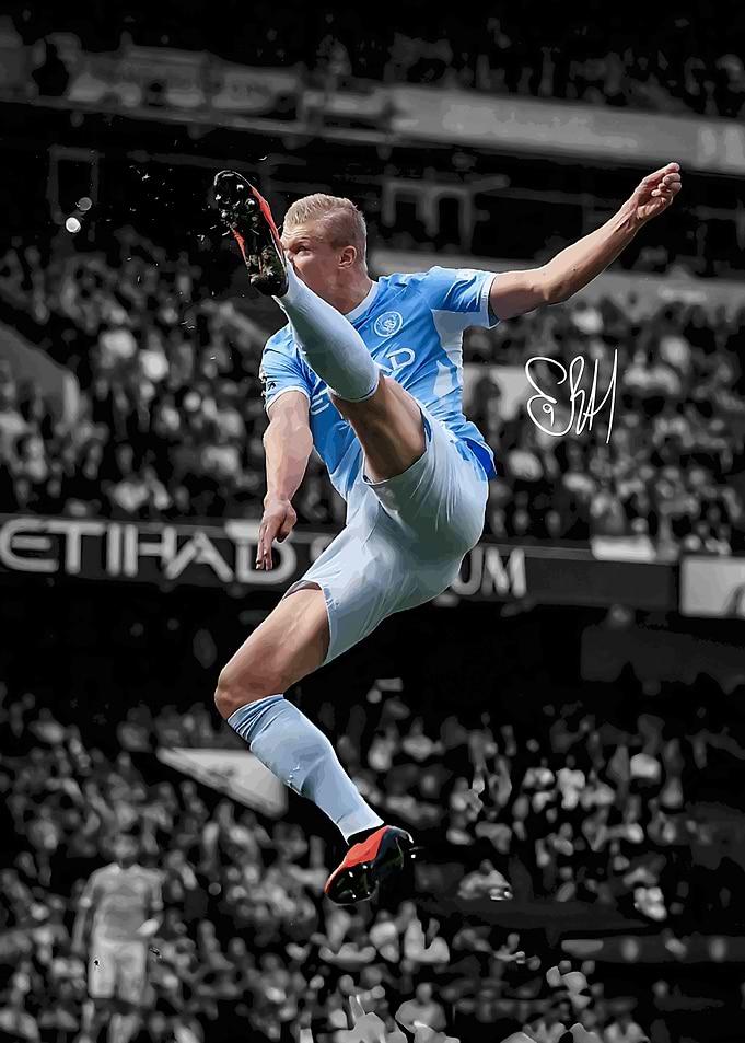 Erling Haaland Poster