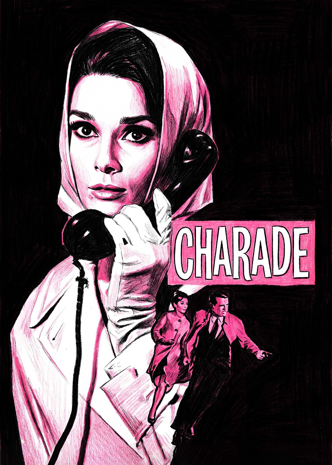 Charade Movie Poster Art