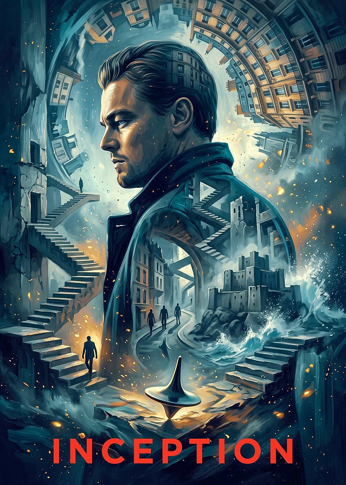 Inception Movie Poster Art