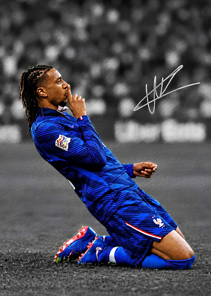 michael olise France Football Celebration