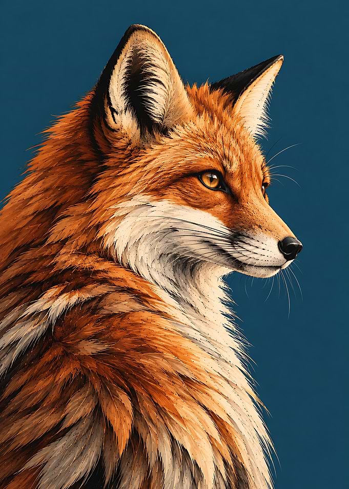 Majestic Red Fox Portrait