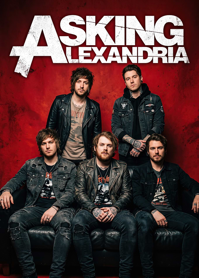 Asking Alexandria Band Portrait