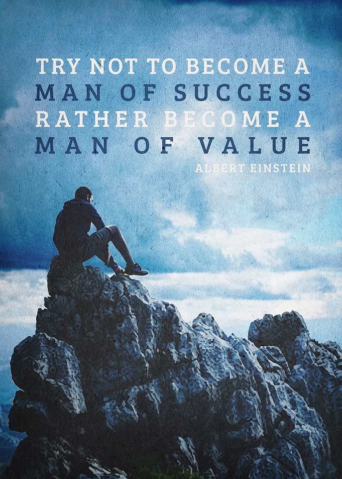 Success Value Quote Poster
