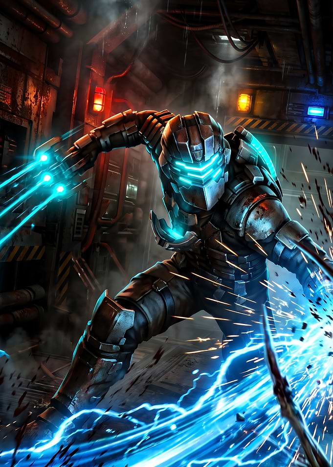 Isaac Clarke in Dead Space Action