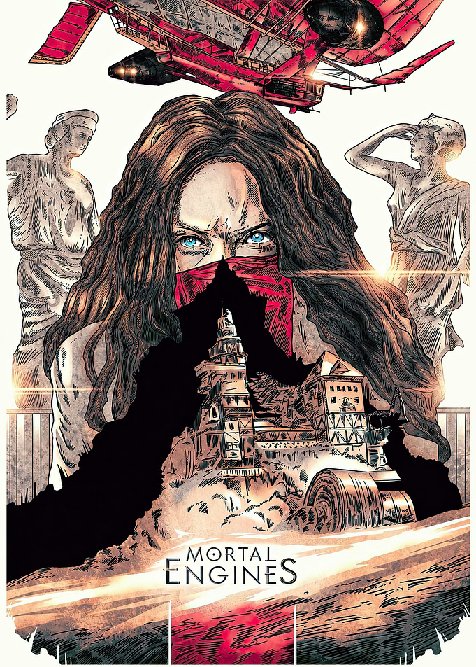 Mortal Engines Movie Poster Art