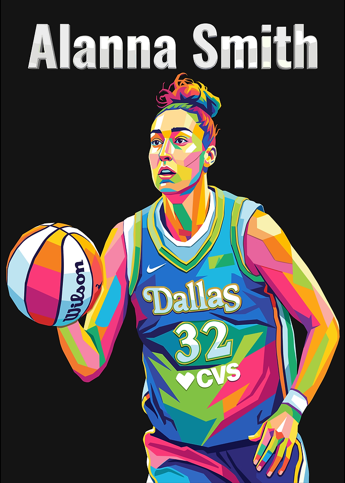 Alanna Smith Pop Art Portrait