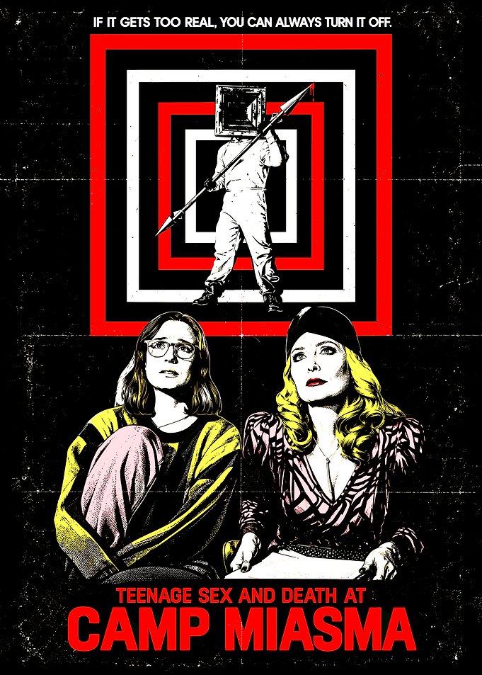 Teenage Sex and Death at Camp Miasma Horror Movie Poster