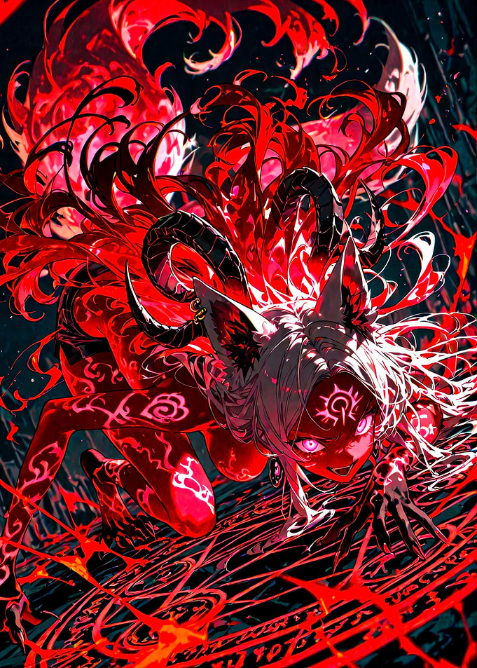 Demonic Fox Girl Summoning Ritual