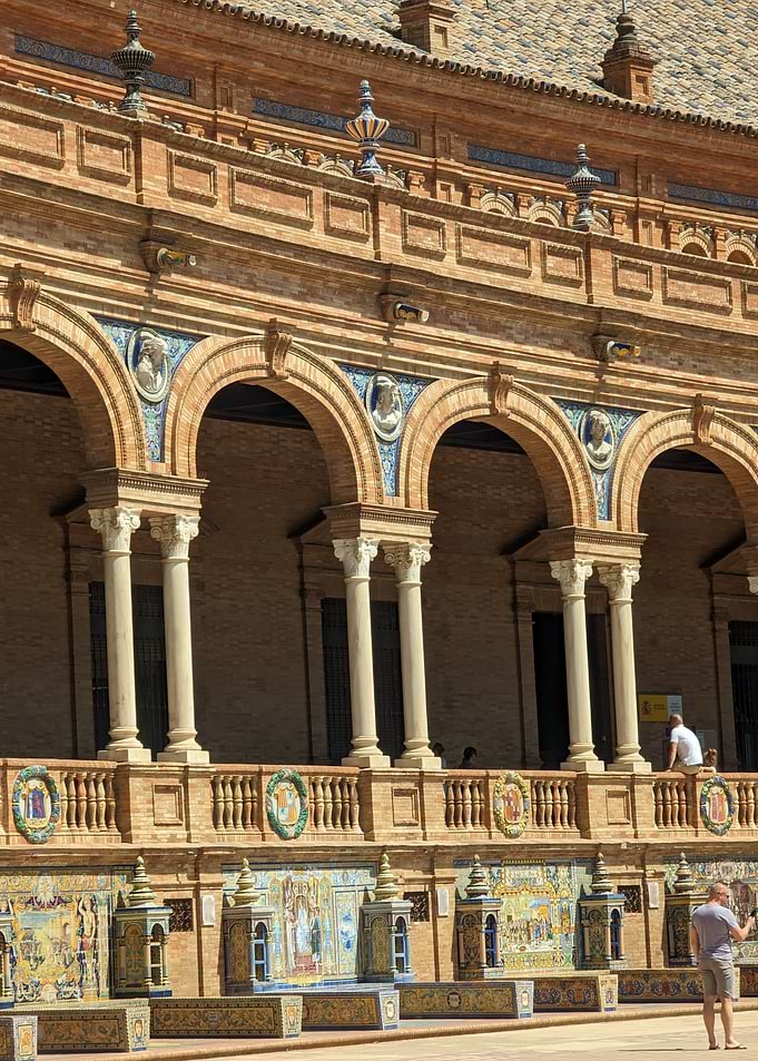Plaza de España Architectural Detail