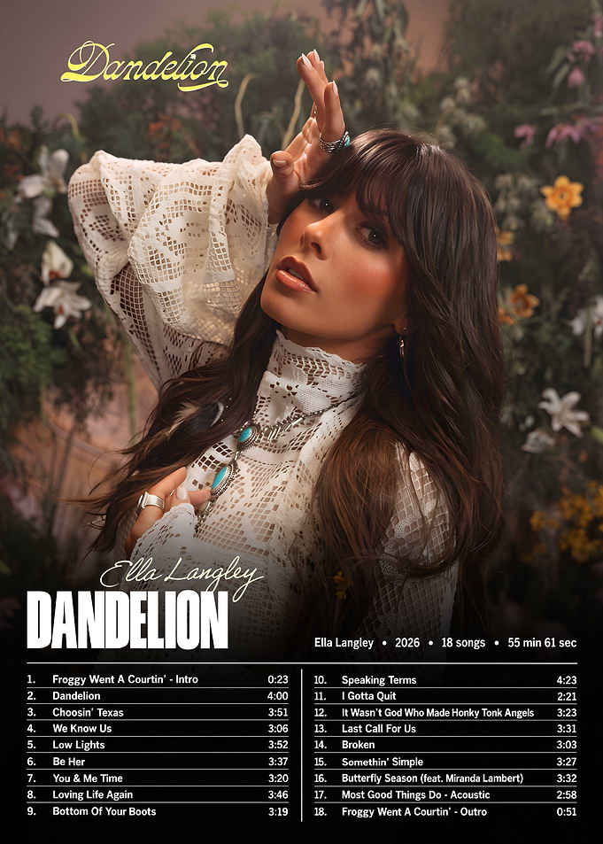 Ella Langley Dandelion Album Cover