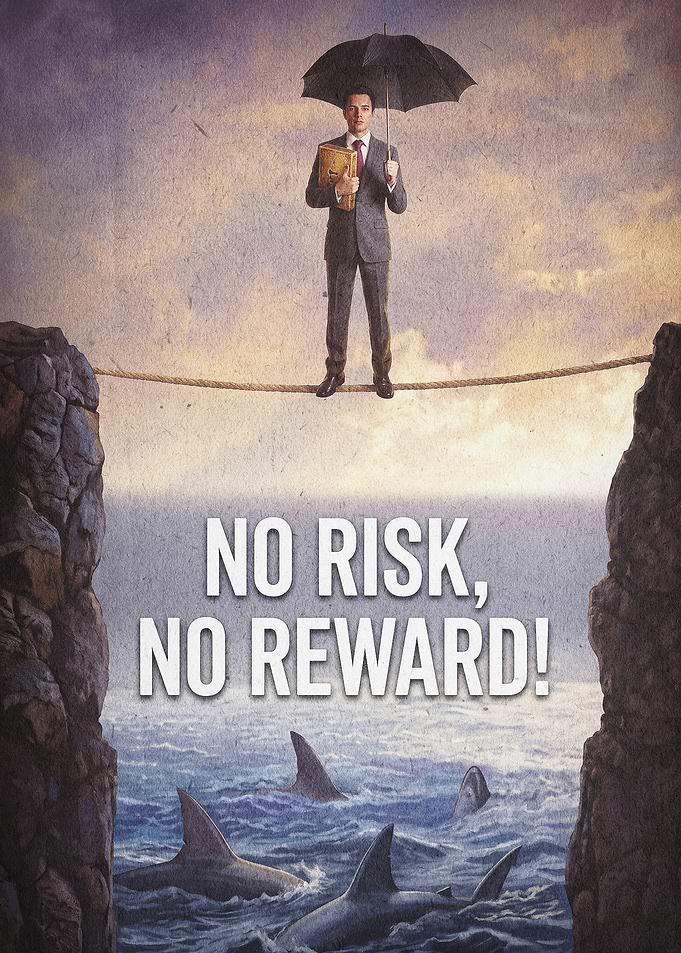 Risk Reward Motivation Surreal Art