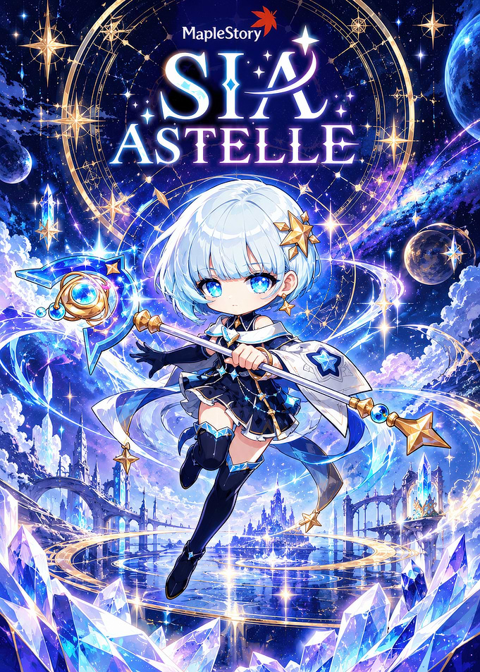 MapleStory Sia Astelle Character Art