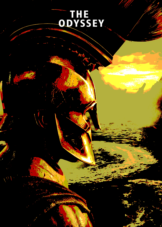 The Odyssey Spartan Warrior Poster