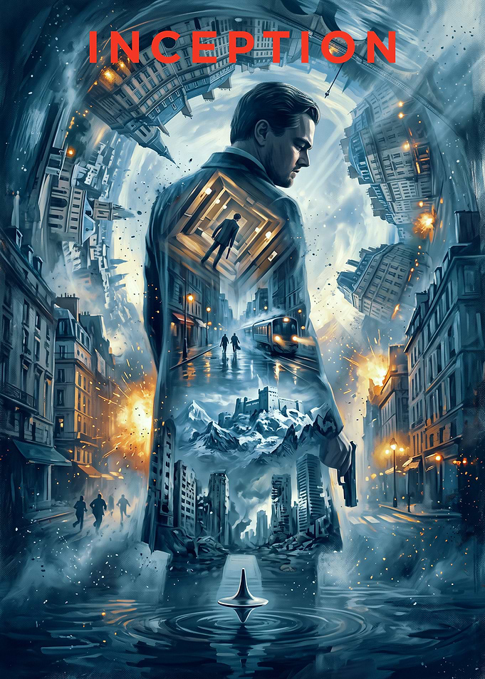 Inception Movie Poster Art