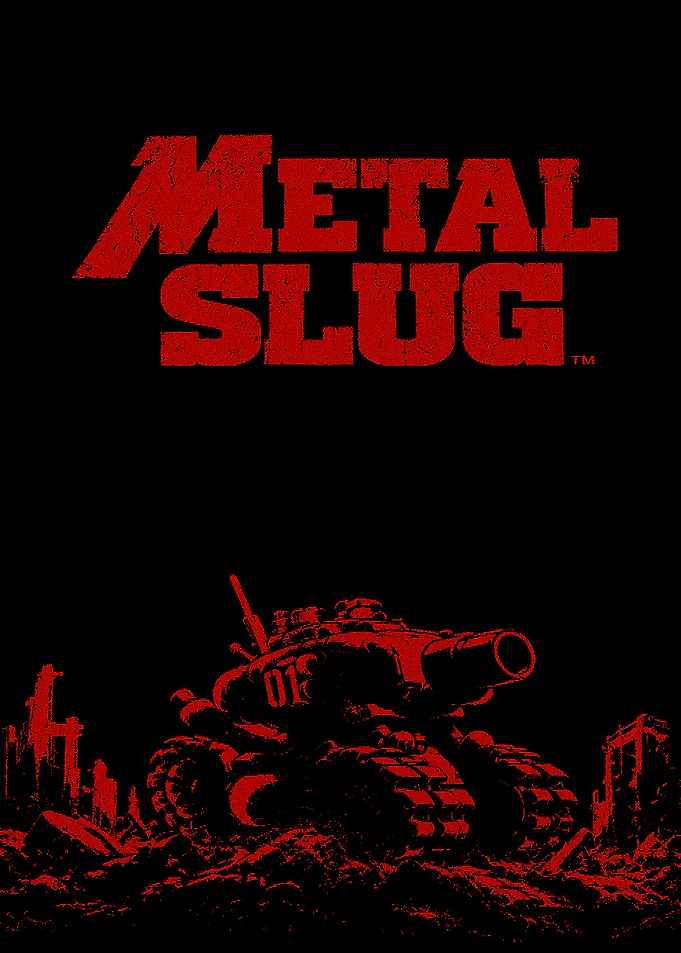 Metal Slug Tank Logo Poster