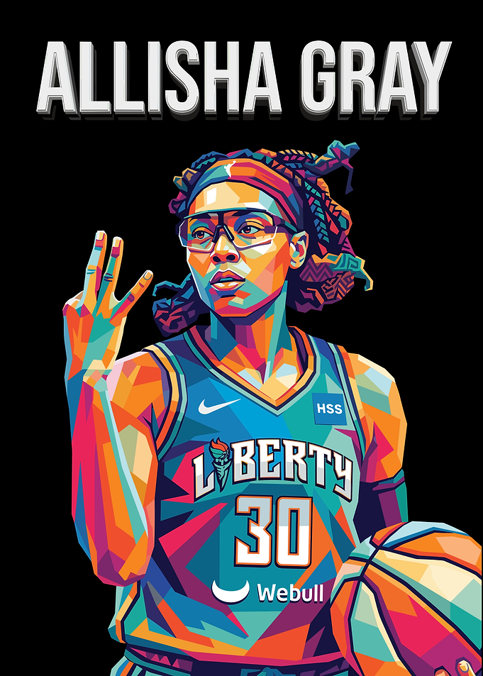 Allisha Gray Pop Art Portrait