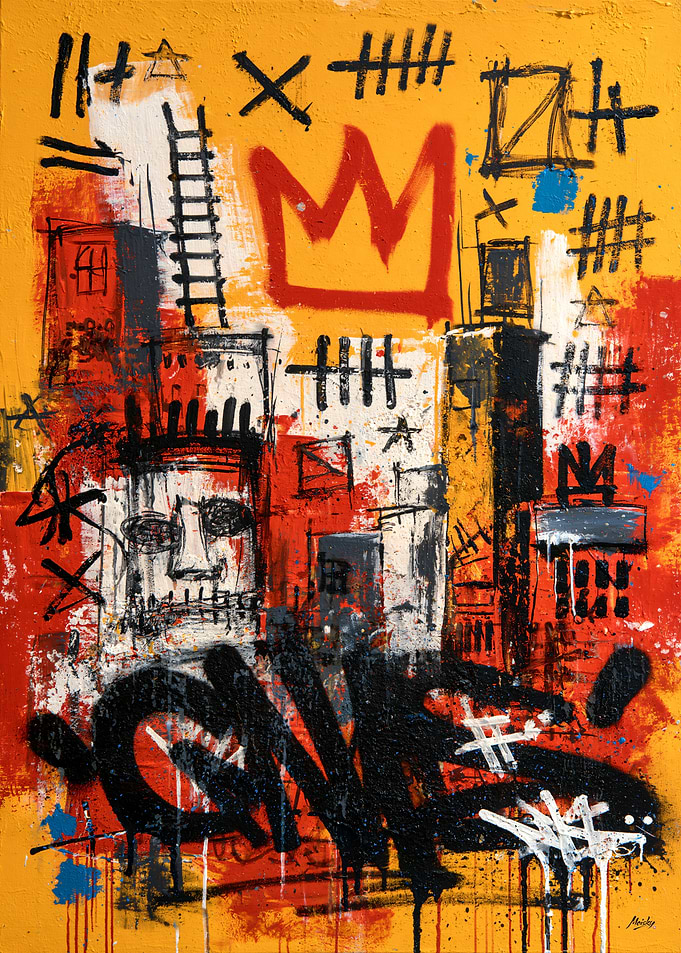 Crowned City - Urban Neo-Expressionism