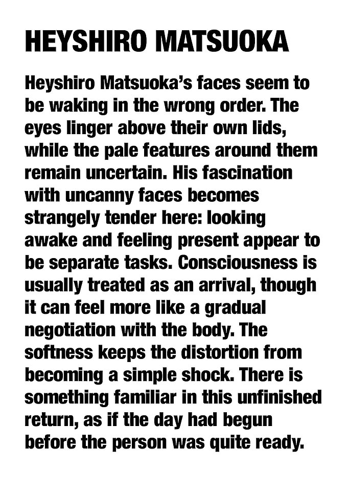 Heyshiro Matsuoka Text Art