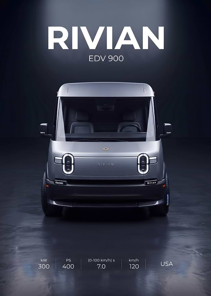 Rivian EDV 900 Electric Delivery Van