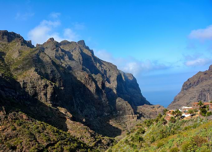 Masca Valley Mountain Landscape