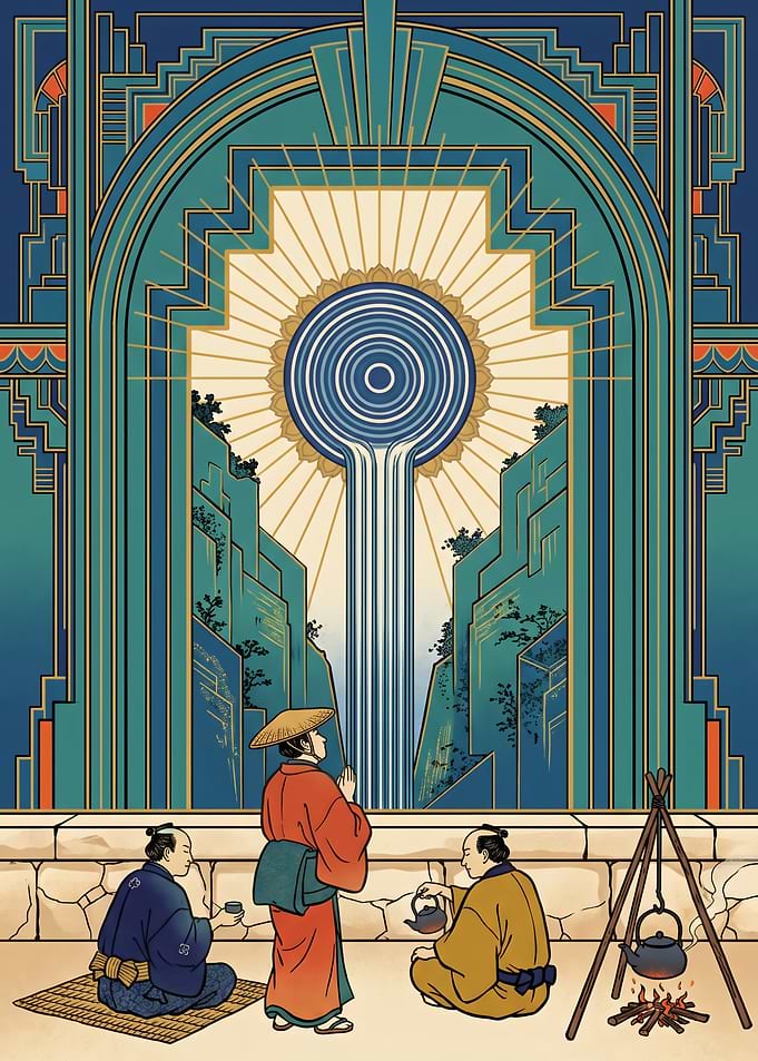 Halo of Amida: An Art Deco Pilgrimage to the Falls