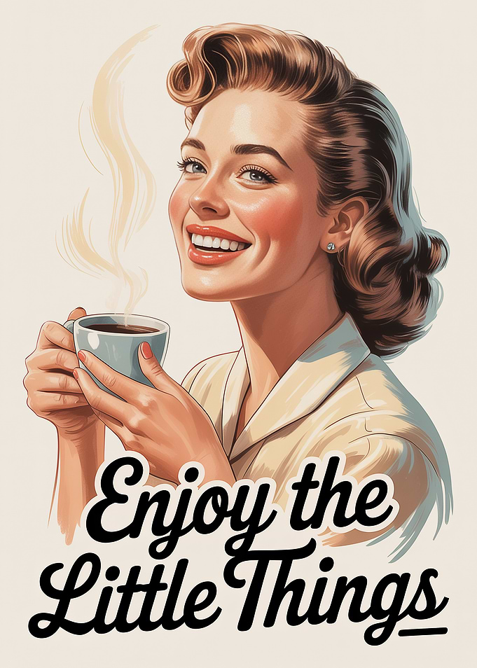Vintage Style Coffee Poster